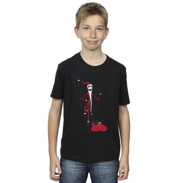 The Nightmare Before Christmas T-shirt med julklappar för pojkar