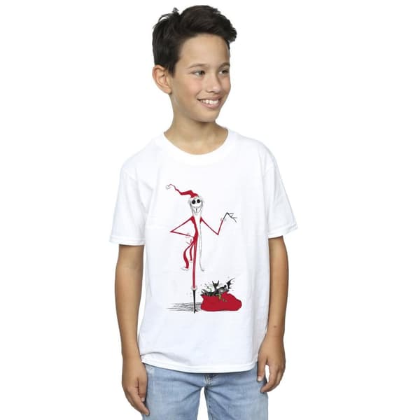 The Nightmare Before Christmas T-shirt med julklappar för pojkar