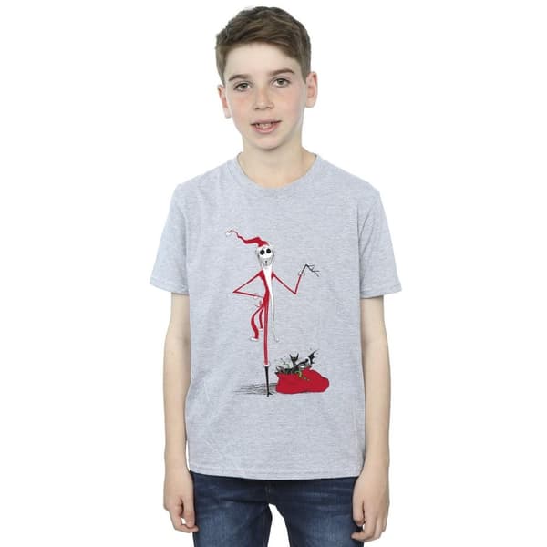 The Nightmare Before Christmas T-shirt med julklappar för pojkar