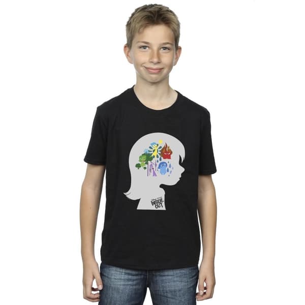 Disney T-shirt med silhuett av huvudet från Inside Out för pojkar