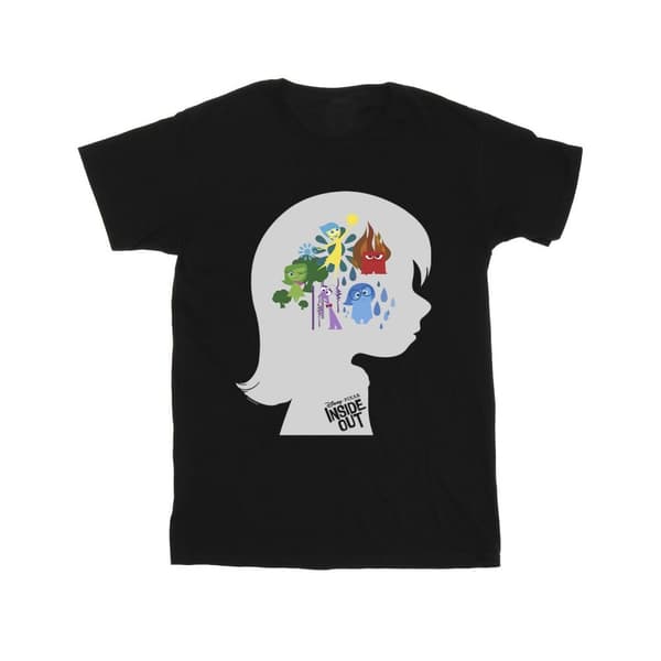 Disney T-shirt med silhuett av huvudet från Inside Out för pojkar