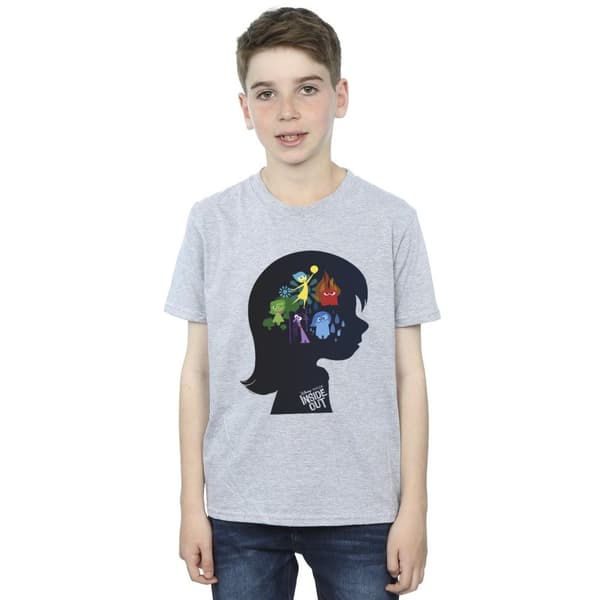 Disney T-shirt med silhuett av huvudet från Inside Out för pojkar