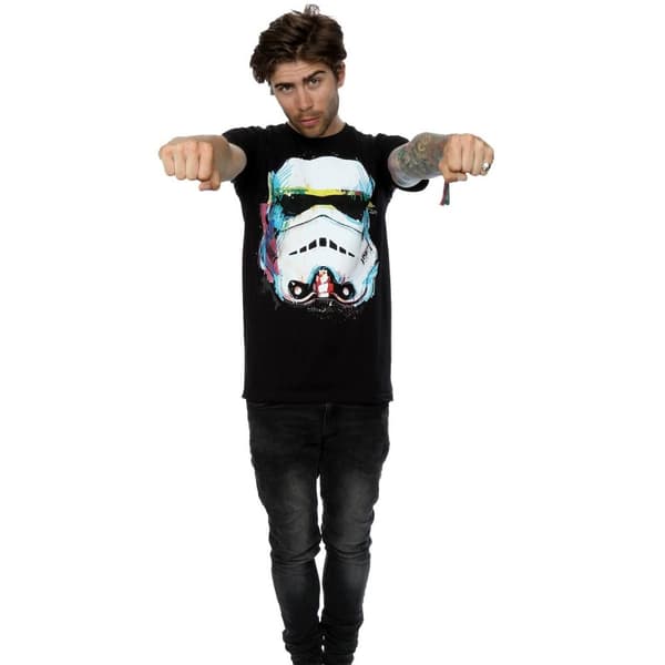 Star Wars Mens Stormtrooper Command Art T-Shirt