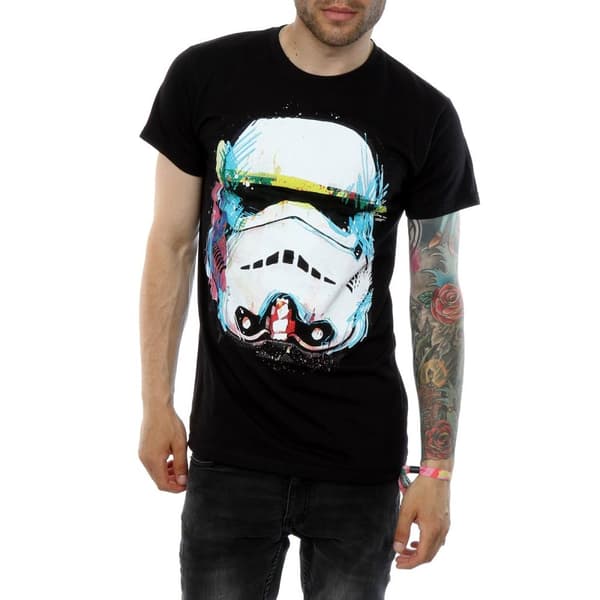 Star Wars Mens Stormtrooper Command Art T-Shirt