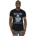 Miniatyrbillede 2 af 3: Star Wars Mens Mandalorian Best Dad Galaxy T-Shirt