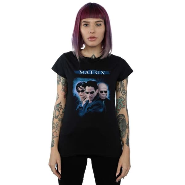 The Matrix Womens/Ladies Code Group Cotton T-Shirt