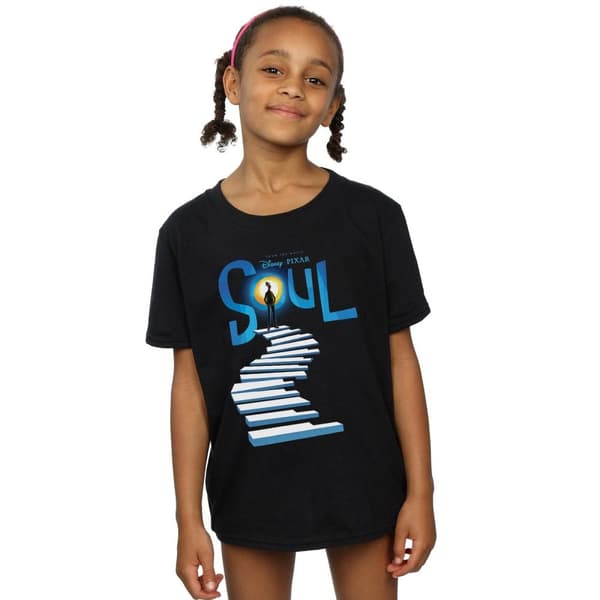 Disney Girls Soul Poster Art Cotton T-Shirt