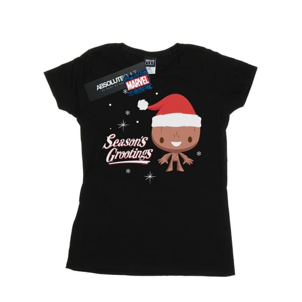 Marvel Dam/Tjej Season´s Grootings T-shirt i bomull