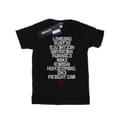 Miniatyrbild 1 av 3: Marvel T-shirt i bomull för flickor - Winter Soldier Trigger Words