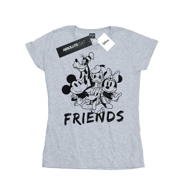 Disney Womens/Ladies Mickey Mouse And Friends Cotton T-Shirt