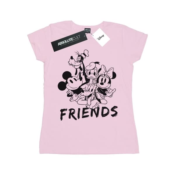 Disney Womens/Ladies Mickey Mouse And Friends Cotton T-Shirt