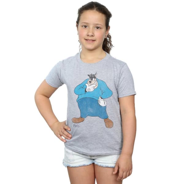 Disney Classic Pete bomulls-T-shirt för flickor