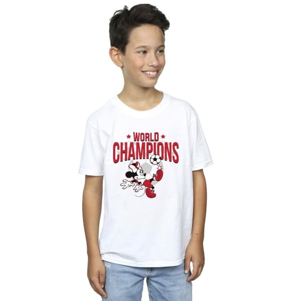 Disney Boys Minnie Mouse World Champions T-Shirt