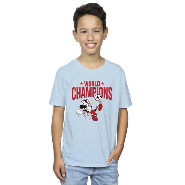 Disney Boys Minnie Mouse World Champions T-Shirt