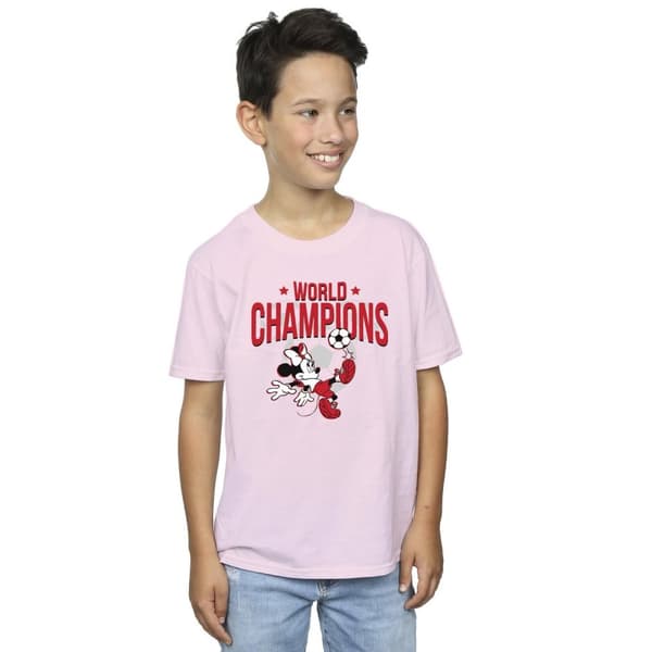 Disney Boys Minnie Mouse World Champions T-Shirt