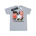 Pikkukuva 1 / 3: Disney Mens Mickey Mouse Heart The Earth T-Shirt