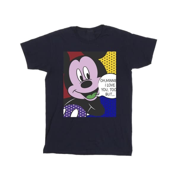 Disney Musse Pigg Oh Mimmi Pop Art T-shirt i bomull för flickor
