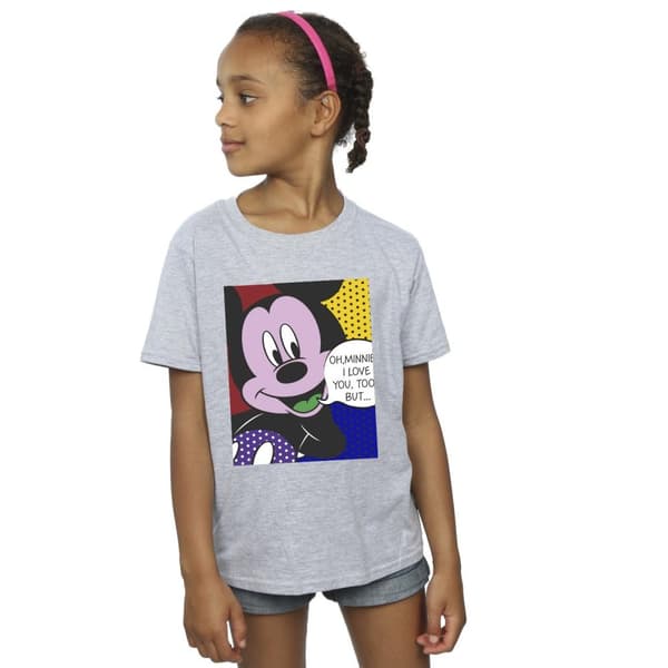 Disney Musse Pigg Oh Mimmi Pop Art T-shirt i bomull för flickor