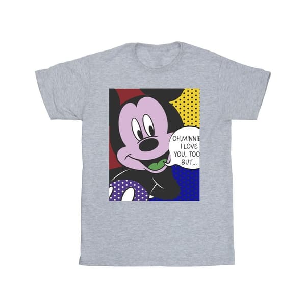 Disney Musse Pigg Oh Mimmi Pop Art T-shirt i bomull för flickor