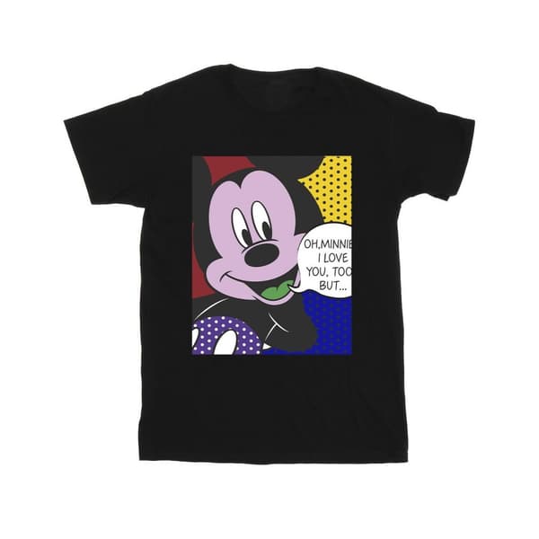 Disney Musse Pigg Oh Mimmi Pop Art T-shirt i bomull för flickor