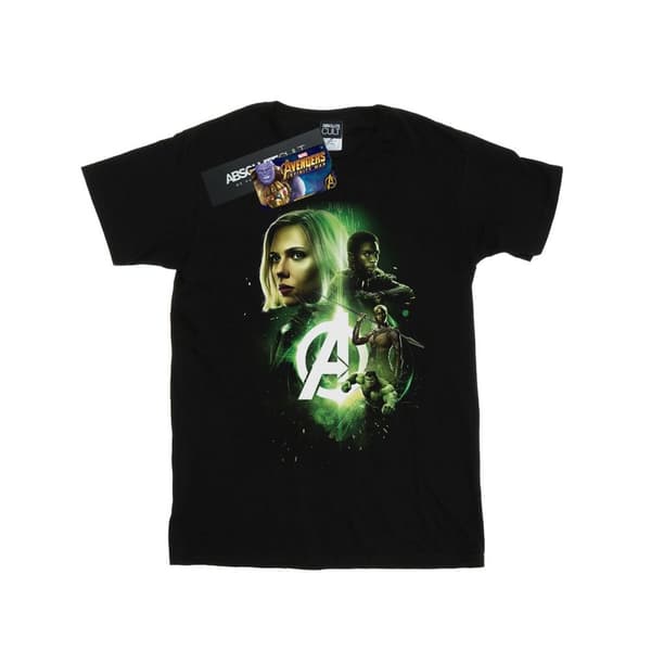 Marvel Pojkar Avengers Infinity War Widow Panther Team Up T-shirt