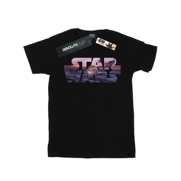 Star Wars Pojkar - The Mandalorian - The Child T-shirt med logotyp