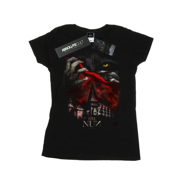 The Nun Womens/Ladies Masked Face Cotton T-Shirt