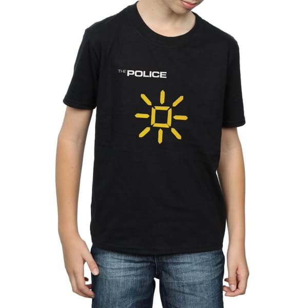 The Police T-shirt med osynlig sol för pojkar