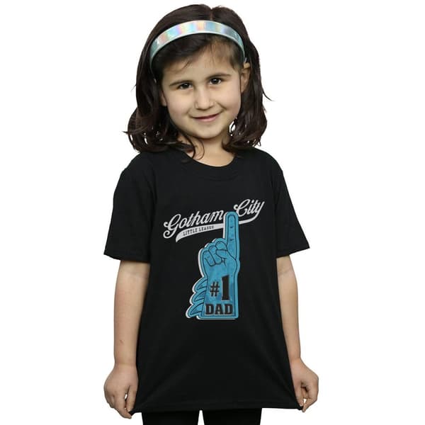 DC Comics T-shirt i bomull för flickor - Batman Number One Dad