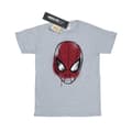 Miniatyrbilde 1 av 5: Marvel Girls Spider-Man Face Sketch Cotton T-Shirt
