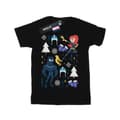 Miniatyrbild 1 av 3: Marvel Black Panther och Black Widow - T-shirt för pojkar på juldagen