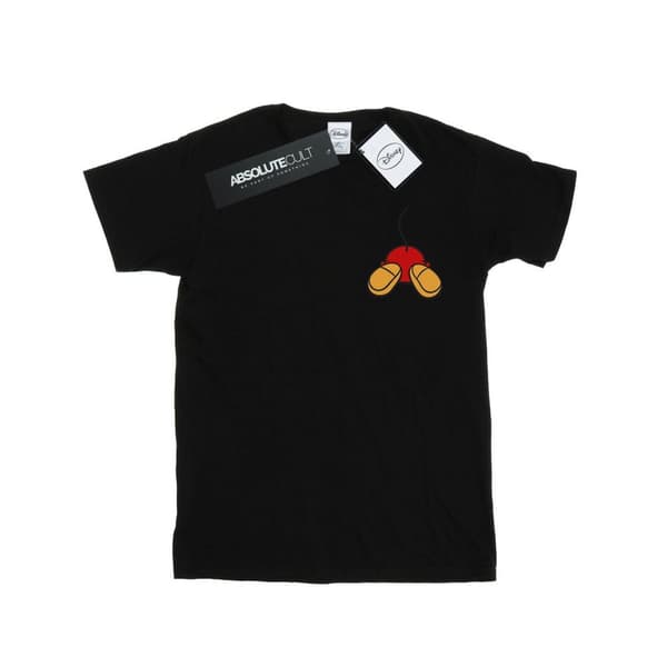 Disney Mens Mickey Mouse Backside Breast Print T-Shirt