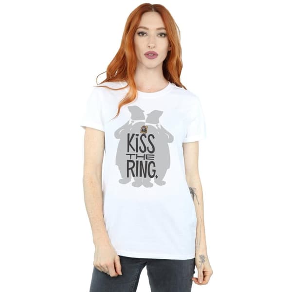 Disney Dam/Tjej Zootropolis Kiss The Ring Boyfriend T-shirt i bomull