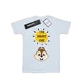 Miniatyrbillede 1 af 3: Disney Womens/Ladies Chip N Dale The Smart One Cotton Boyfriend T-Shirt