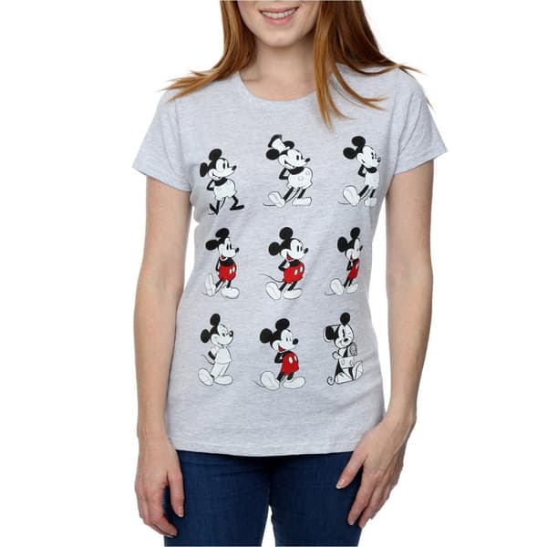 Disney Womens/Ladies Mickey Mouse Evolution Cotton T-Shirt