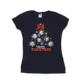 Miniatyrbillede 1 af 4: Disney Womens/Ladies Mickey Mouse And Friends Christmas Tree Cotton T-Shirt