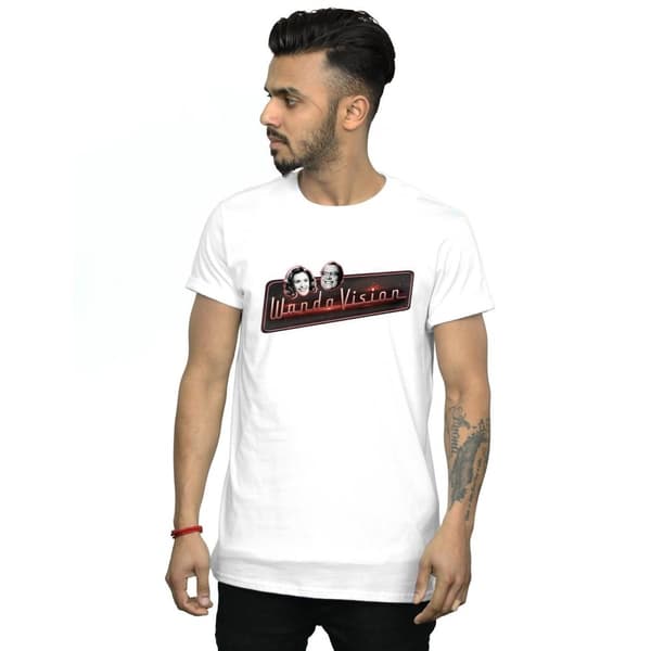 Marvel Mens WandaVision Smiles T-Shirt