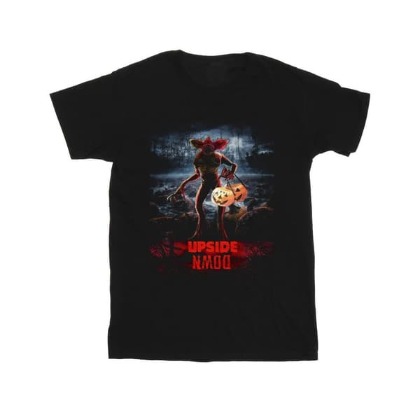 Netflix Stranger Things Pumpkin Upside Down T-shirt för pojkar