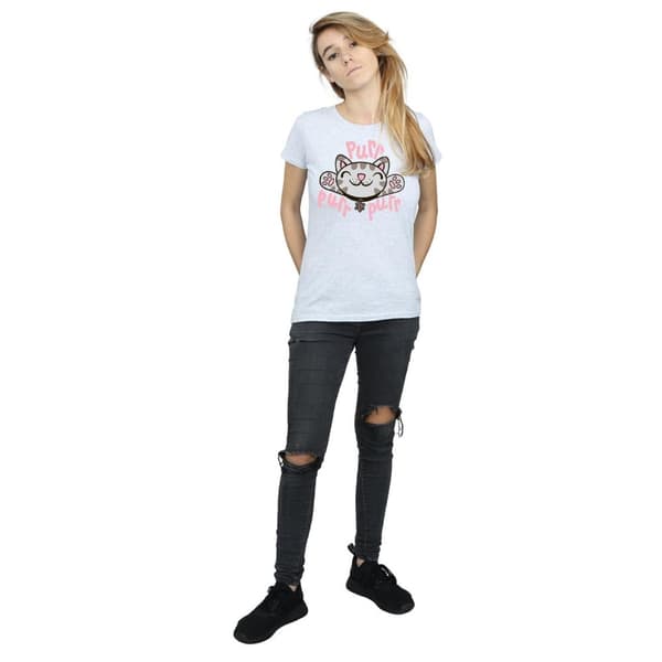 Big Bang Theory Womens/Ladies Soft Kitty Purr Cotton T-Shirt
