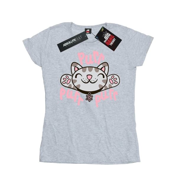 Big Bang Theory Womens/Ladies Soft Kitty Purr Cotton T-Shirt