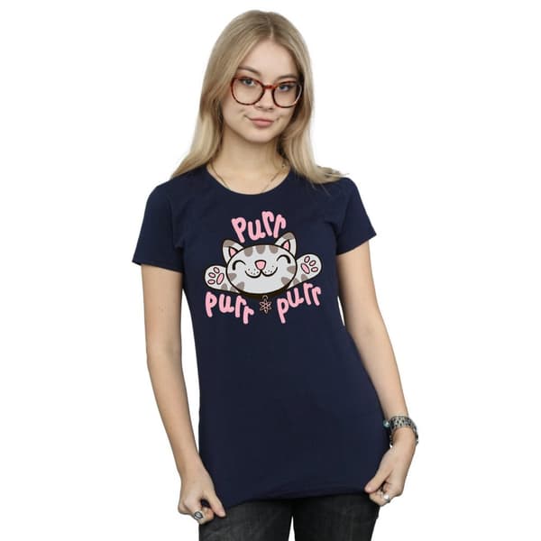 Big Bang Theory Womens/Ladies Soft Kitty Purr Cotton T-Shirt