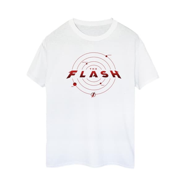 DC Comics Dam/Tjej The Flash Multiverse Rings Boyfriend T-shirt i bomull