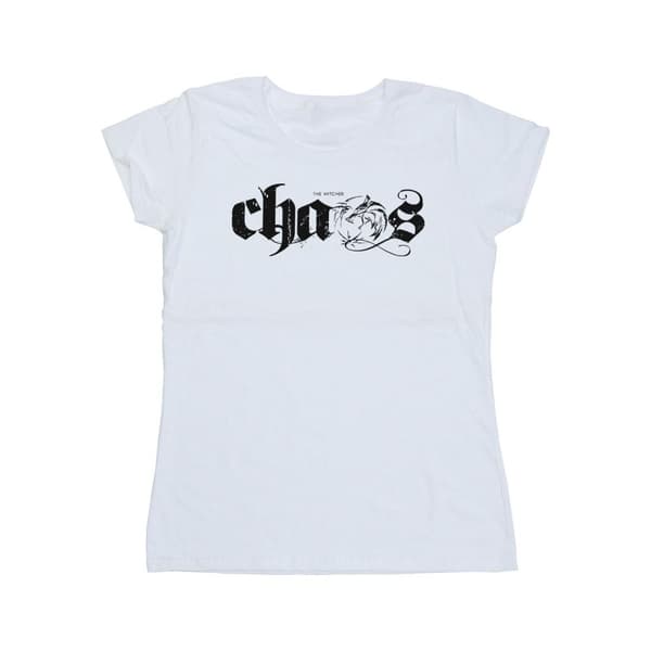 Netflix Dam/Tjej The Witcher Chaos T-shirt i bomull
