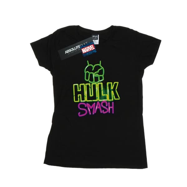 Marvel Dam/Hulk Smash T-shirt i bomull