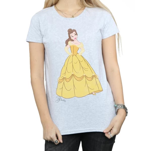 Disney Princess Womens/Ladies Classic Belle Cotton T-Shirt
