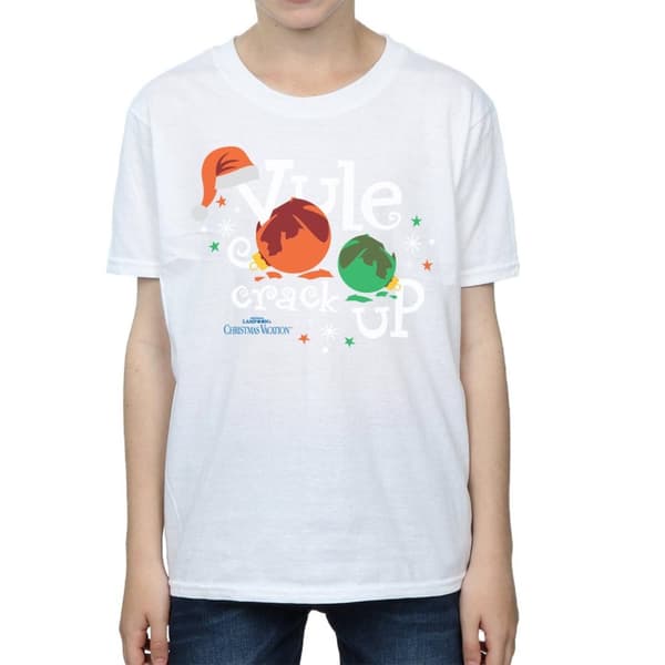 National Lampoon´s Christmas Vacation Yule Crack Up T-shirt för pojkar