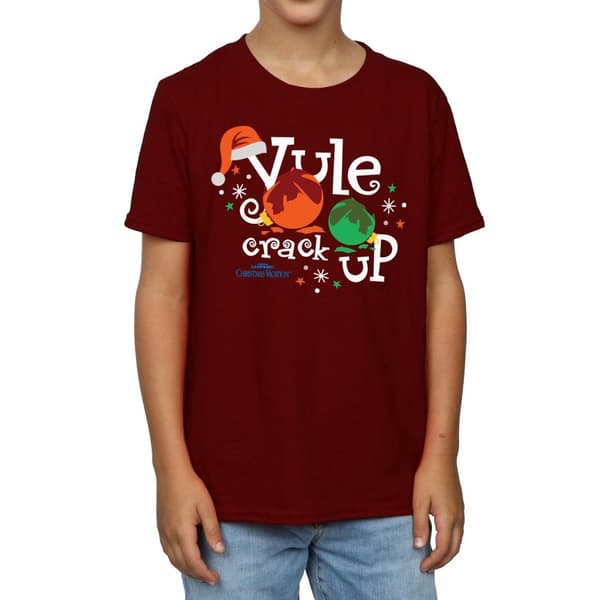 National Lampoon´s Christmas Vacation Yule Crack Up T-shirt för pojkar