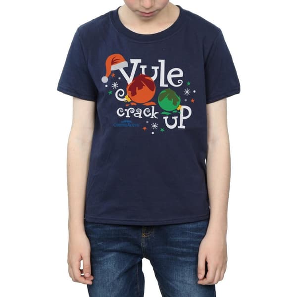 National Lampoon´s Christmas Vacation Yule Crack Up T-shirt för pojkar