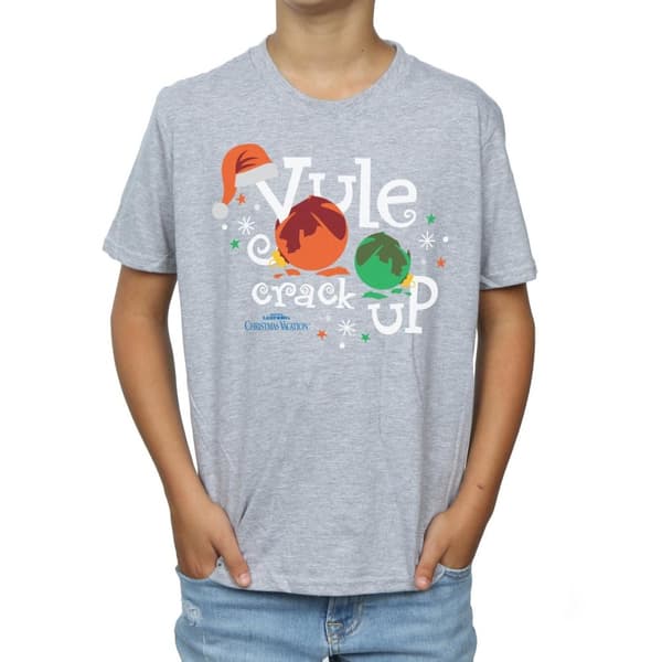 National Lampoon´s Christmas Vacation Yule Crack Up T-shirt för pojkar