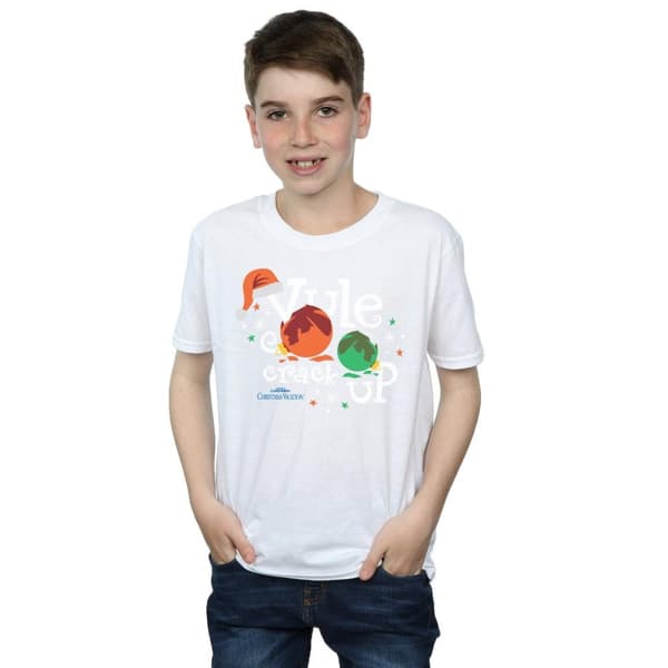 National Lampoon´s Christmas Vacation Yule Crack Up T-shirt för pojkar